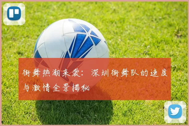 街舞热潮来袭:深圳街舞队的速度与激情全景揭秘