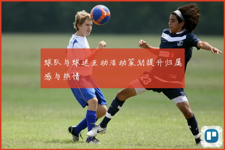 球队与球迷互动活动策划提升归属感与热情