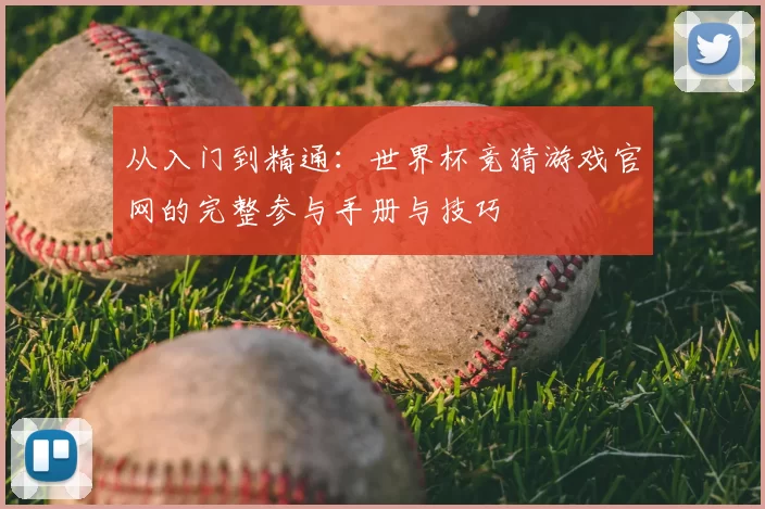 从入门到精通:世界杯竞猜游戏官网的完整参与手册与技巧