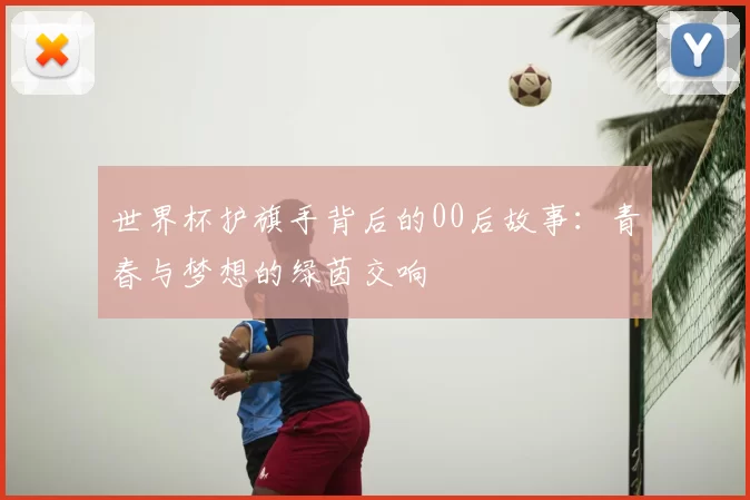 世界杯护旗手背后的00后故事:青春与梦想的绿茵交响
